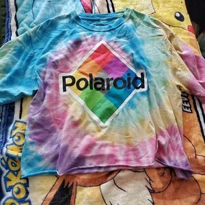 SOLD💙POLAROID LG CROP TOP💙